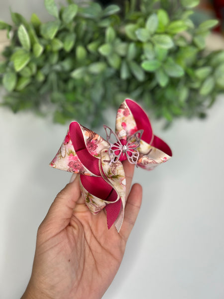 Manu Bow large - butterfly