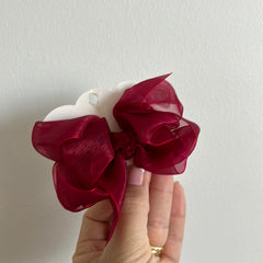 Manu bow - organza Hair clip