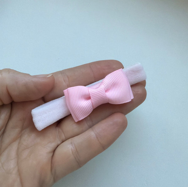 Bella Bow - xs headband baby