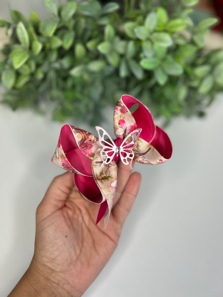 Manu Bow large - butterfly