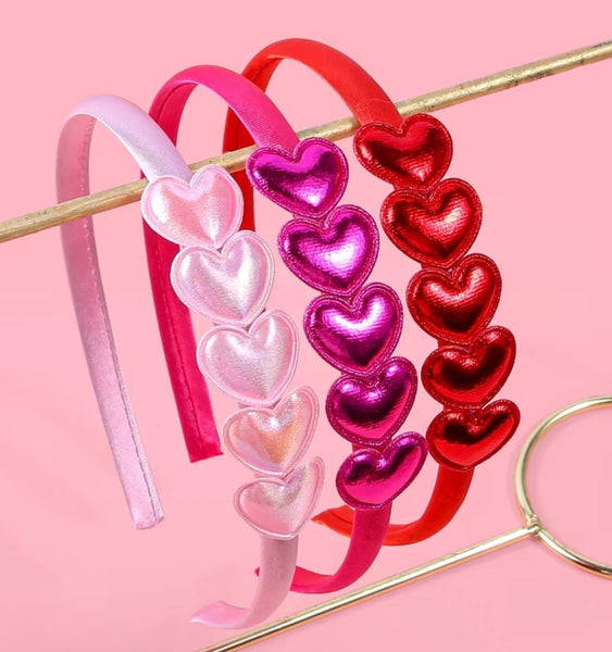 Heart Headband - valentines