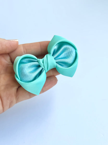 Aurora bow - aqua